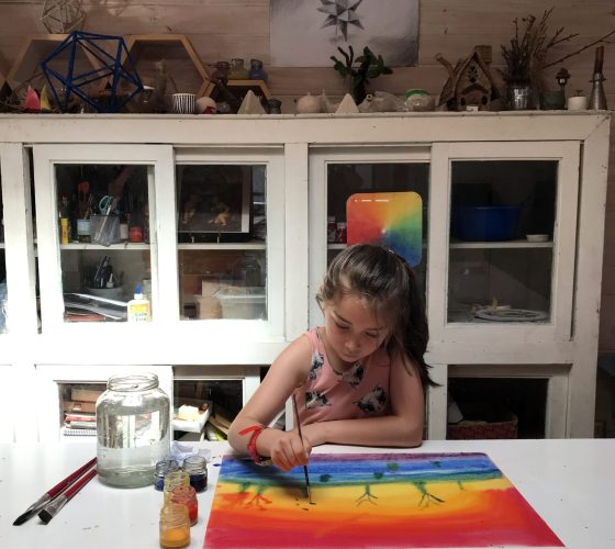 Taller de acuarela infantil